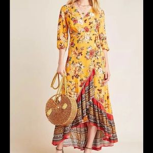 Anthropologie Farm Rio Soigne Maxi Dress